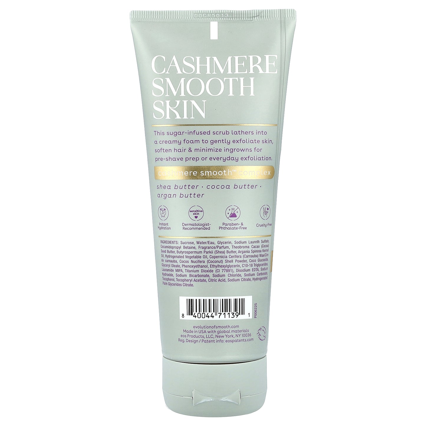 EOS, Shea Better™, Cashmere Pre-Shave Scrub, 7 fl oz (207 ml)