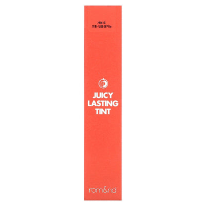 rom&nd, Juicy Lasting Tint, 09 Litchi Coral, 5.5 g