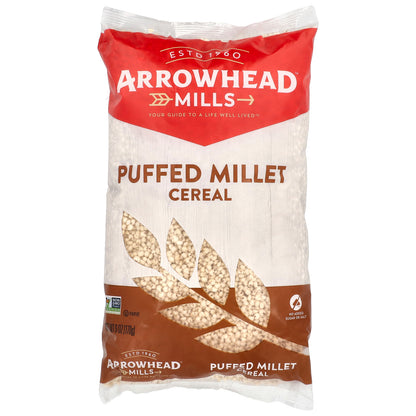 Arrowhead Mills, Puffed Millet Cereal, 6 oz (170 g)