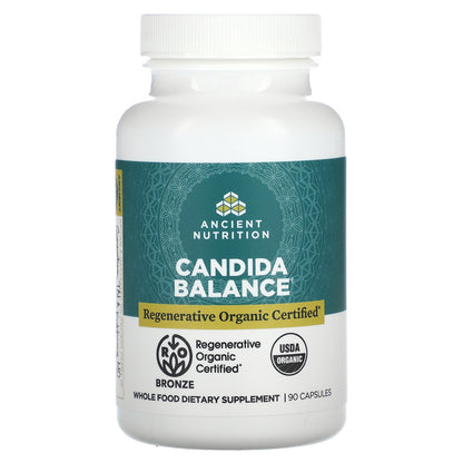 Ancient Nutrition, Candida Balance, 90 Capsules