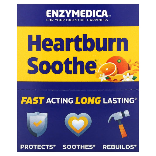 Enzymedica, Heartburn Soothe, 6 Bottles, 2 fl oz Each