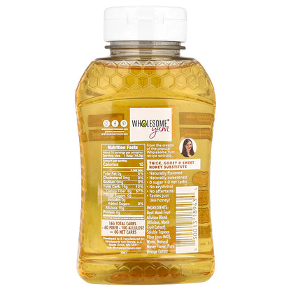 Wholesome Yum, Zero Sugar Honey Substitute, Orange, 11 oz (312 g)