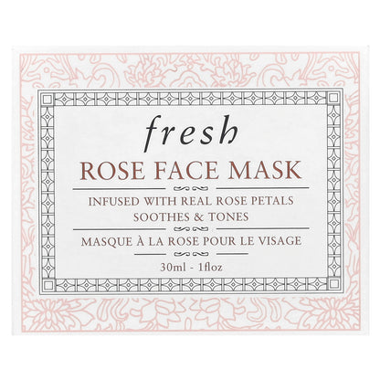 Fresh, Rose, Face Beauty Mask, 1 fl oz (30 ml)