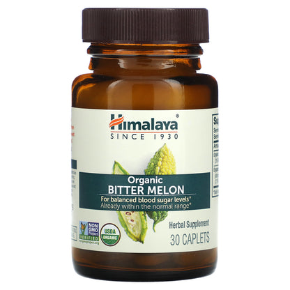 Himalaya, Organic Bitter Melon, 30 Caplets