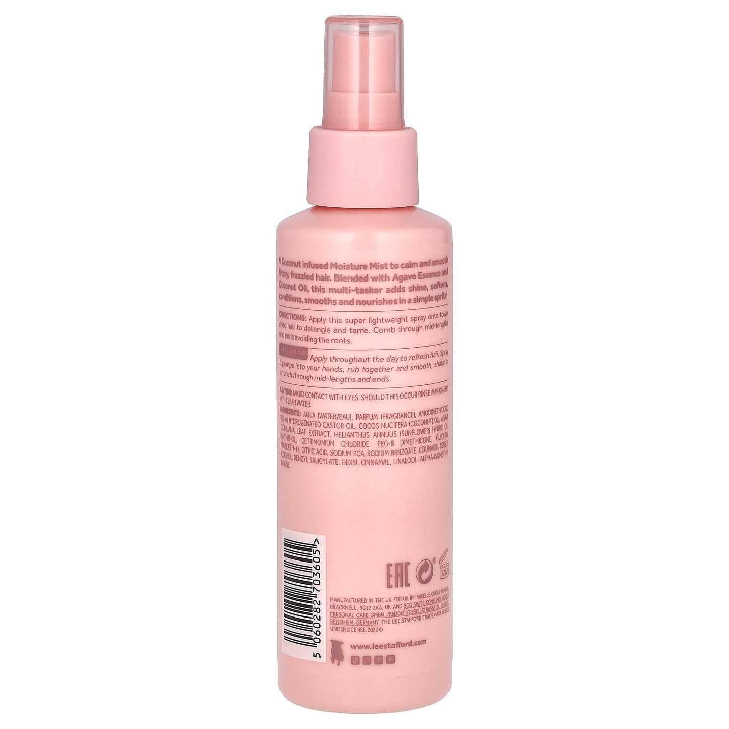 Lee Stafford, Coco Loco. Coconut Moisture Mist, 5.1 fl oz (150 ml)