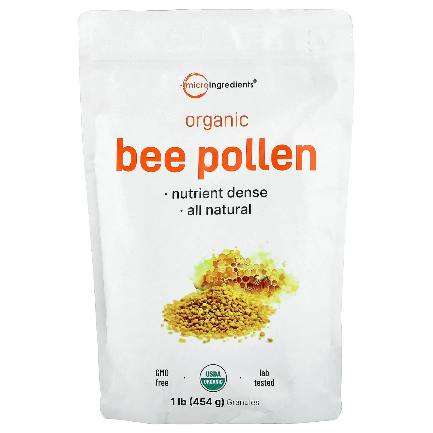 Micro Ingredients, Organic Bee Pollen, 1 lb (454 g)