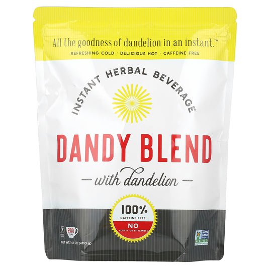 Dandy Blend, Instant Herbal Beverage with Dandelion, Caffeine Free, 14.1 oz (400 g)