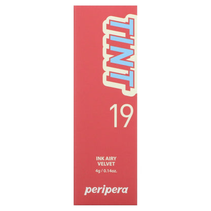 Peripera, Ink Airy Velvet Lip Tint, 19 Elf Light Rose, 0.14 oz (4 g)