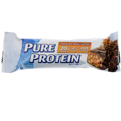 Pure Protein, Chocolate Peanut Butter Bar, 12 Bars, 1.76 oz (50 g) Each