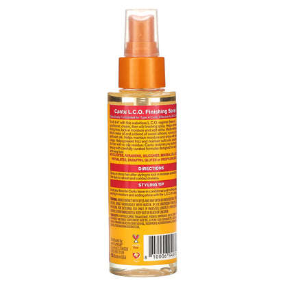 Cantu, Jamaican Black Castor Oil, L.C.O. Finishing Spray, 4 fl oz (118 ml)