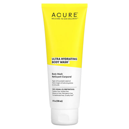 ACURE, Ultra Hydrating, Body Wash, Argan Oil & Pumpkin Seed Oil, 8 fl oz (236 ml)