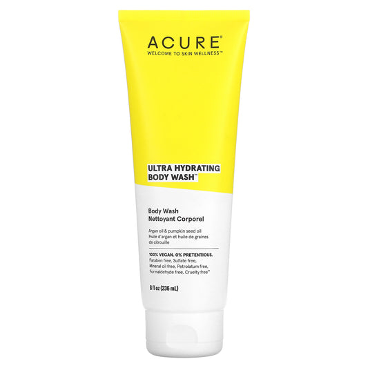 ACURE, Ultra Hydrating, Body Wash, Argan Oil & Pumpkin Seed Oil, 8 fl oz (236 ml)