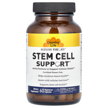 Country Life, Ageless Theory, Stem Cell Support, 60 Vegetarian Capsules