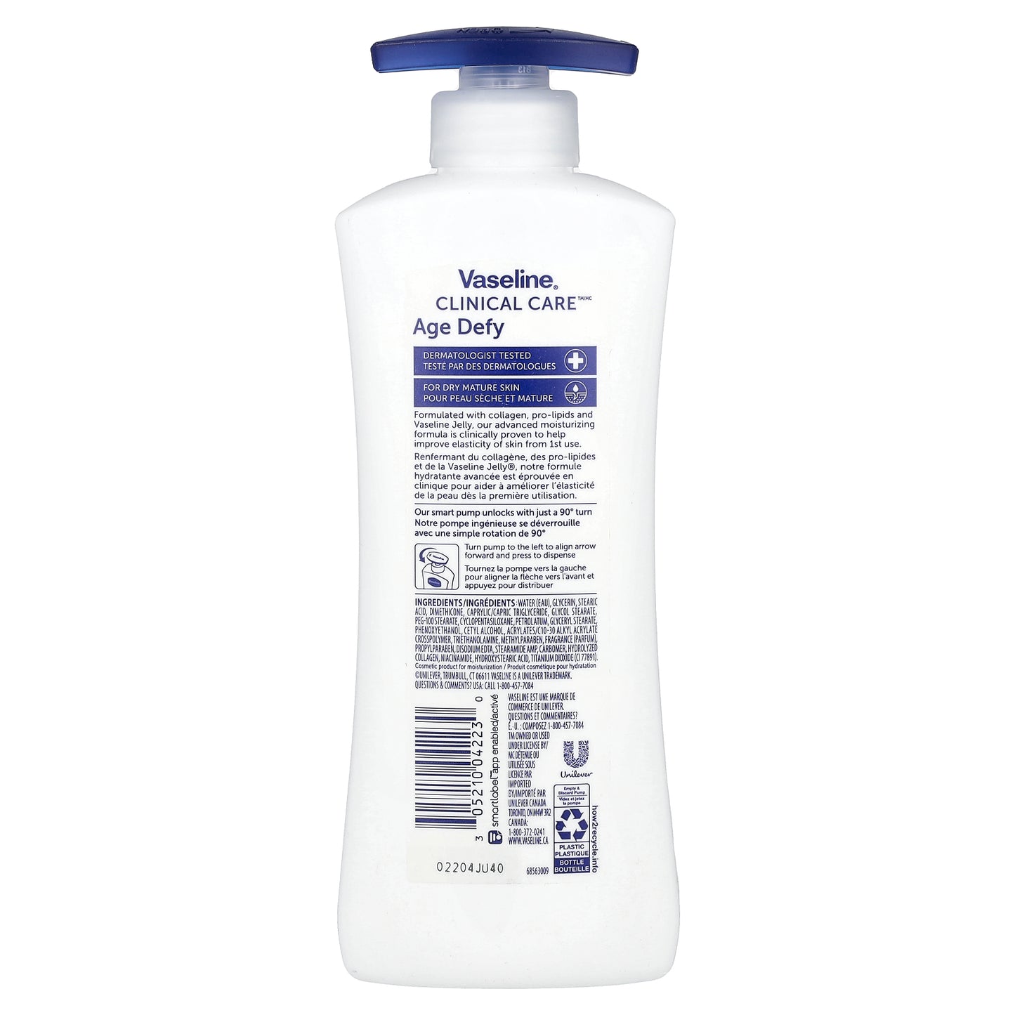 Vaseline, Clinical Care™, Age Defy Body Lotion, 13.5 fl oz (400 ml)