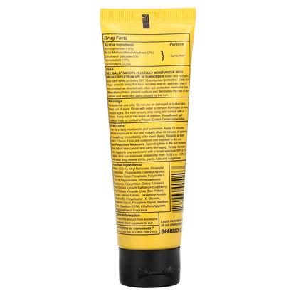 Bee Bald, Smooth Plus Head & Face, Daily Moisturizer, SPF 30, 1.7  fl oz (50 ml)