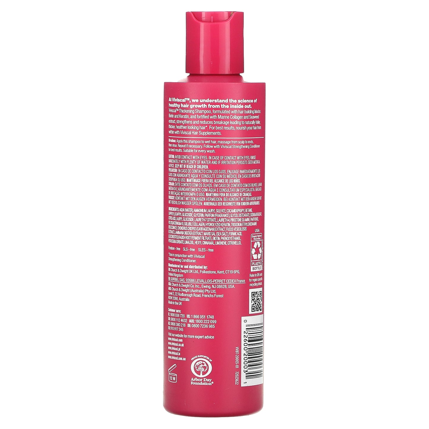 Viviscal, Thickening Shampoo with Biotin & Keratin, 8.45 fl oz (250 ml)