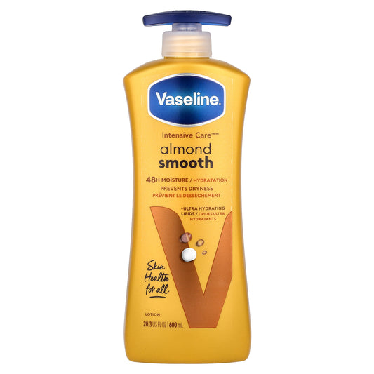 Vaseline, Intensive Care™, Almond Smooth Lotion, 20.3 fl oz (600 ml)