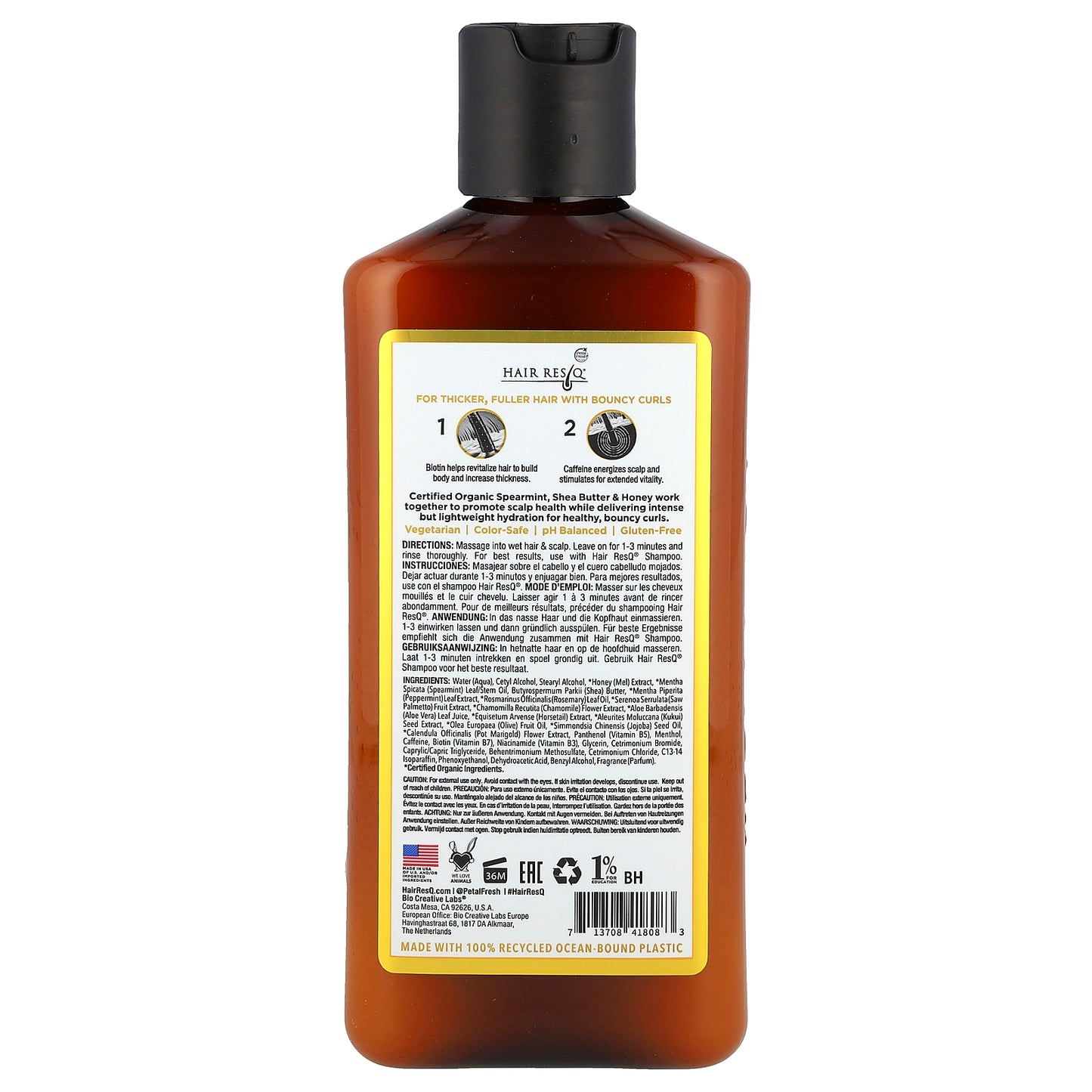 Petal Fresh, Hair ResQ®, Weightless Conditioner, Thickening + Curl Revive, 12 fl oz (355 ml)