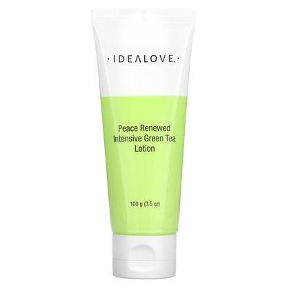 Idealove, Peace Renewed, Intensive Green Tea Lotion, 3.5 oz (100 g)