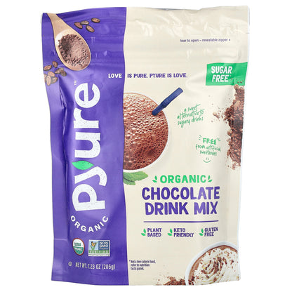Pyure, Organic Chocolate Drink Mix, 7.23 oz (205 g)