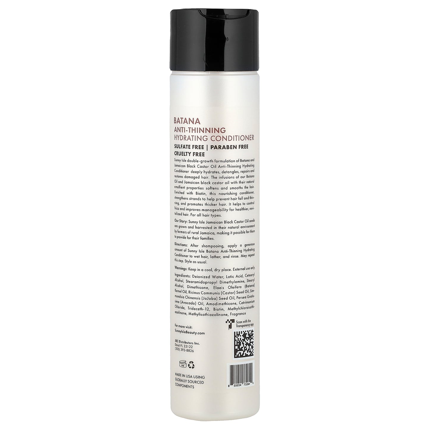 Sunny Isle, Batana Anti-Thinning Conditioner, 10.1 fl oz (298 ml)