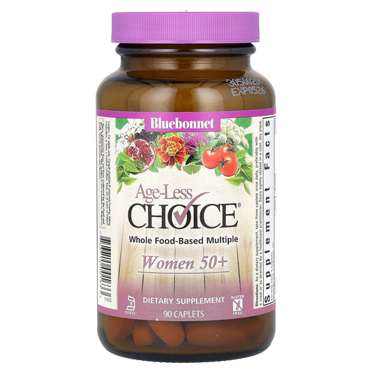 Bluebonnet Nutrition, Age-Less Choice, Women 50+, 90 Caplets