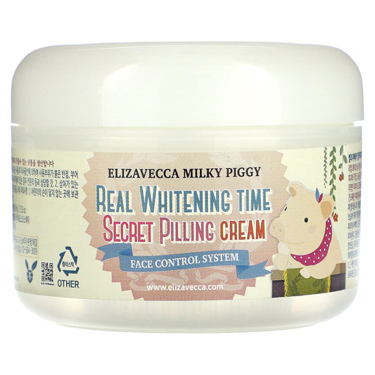 Elizavecca, Milky Piggy, Secret Pilling Cream, Face Control System, 3.53 oz (100 g)