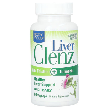 BodyGold, Liver Clenz, 60 VegCaps