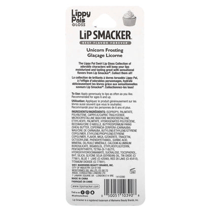 Lip Smacker, Lippy Pals Gloss, Unicorn, Unicorn Frosting, 0.28 fl oz (8.4 ml)