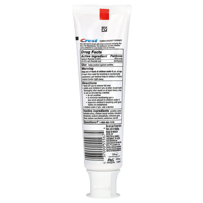 Crest, Kids, Fluoride Anticavity Toothpaste, Star Wars The Mandalorian, 3+ Yrs, Strawberry, 4.2 oz (119 g)