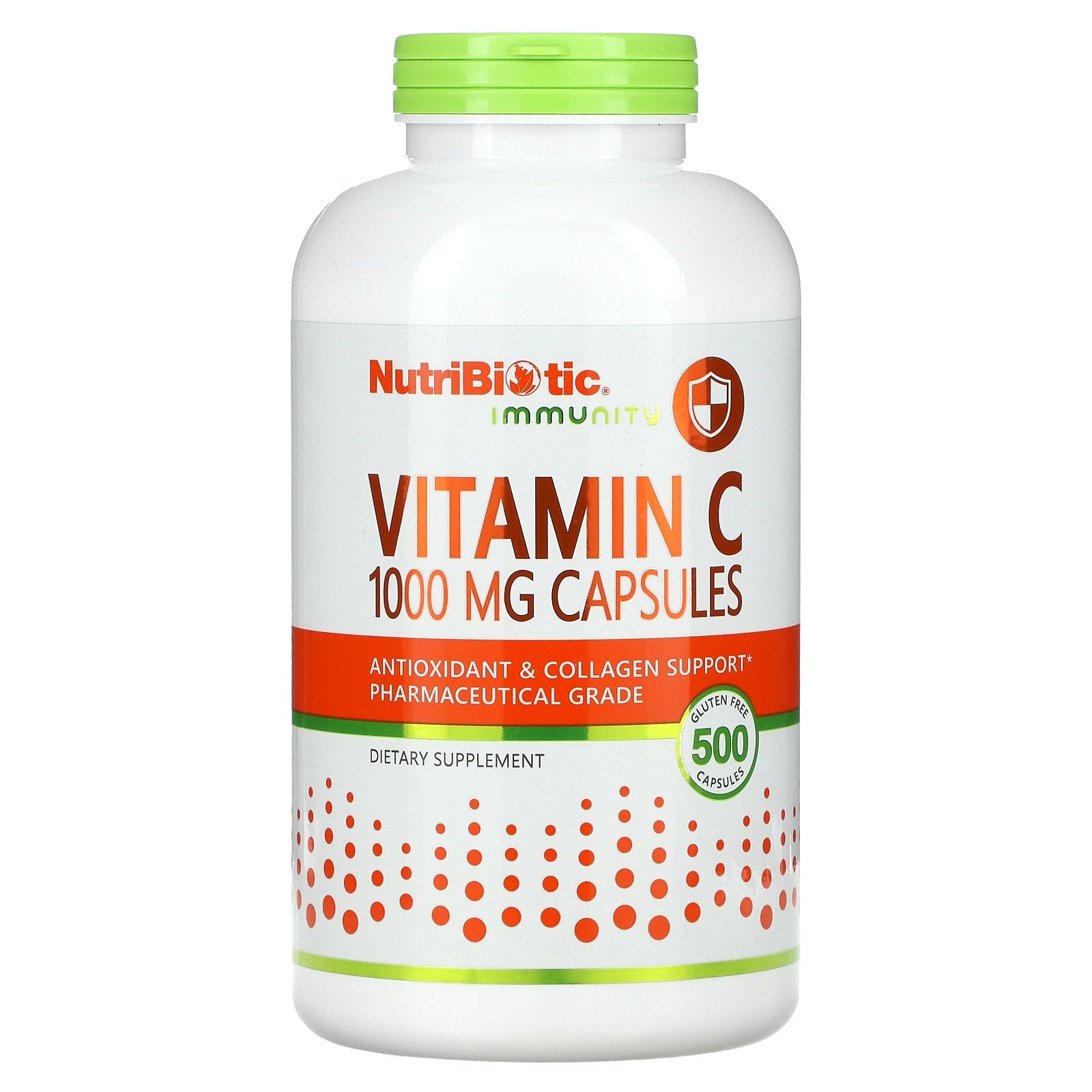 NutriBiotic, Immunity, Vitamin C, 1,000 mg, 500 Capsules