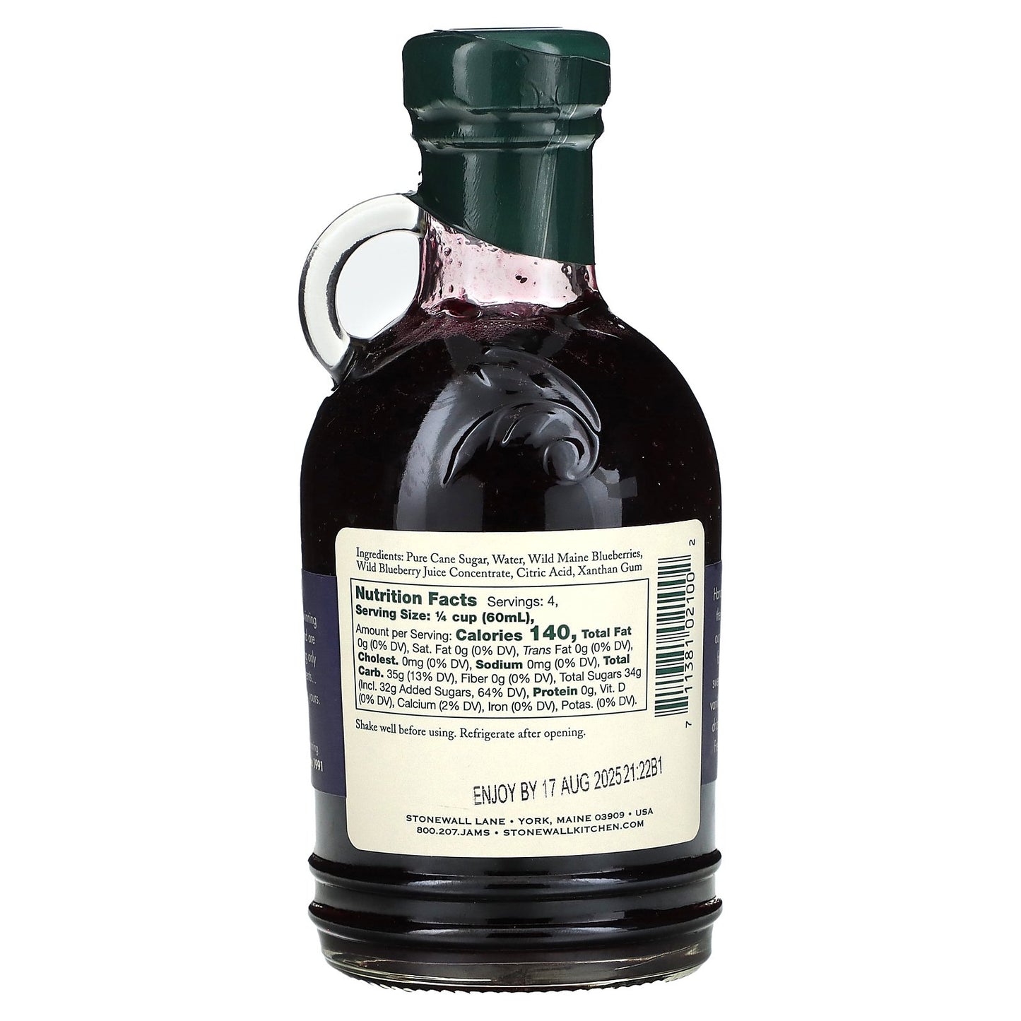 Stonewall Kitchen, Wild Maine Blueberry Syrup, 8.5 fl oz (250 ml)