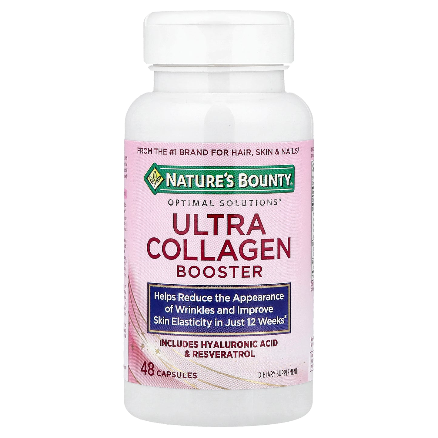 Nature's Bounty, Optimal Solutions®, Ultra Collagen Booster, 48 Capsules
