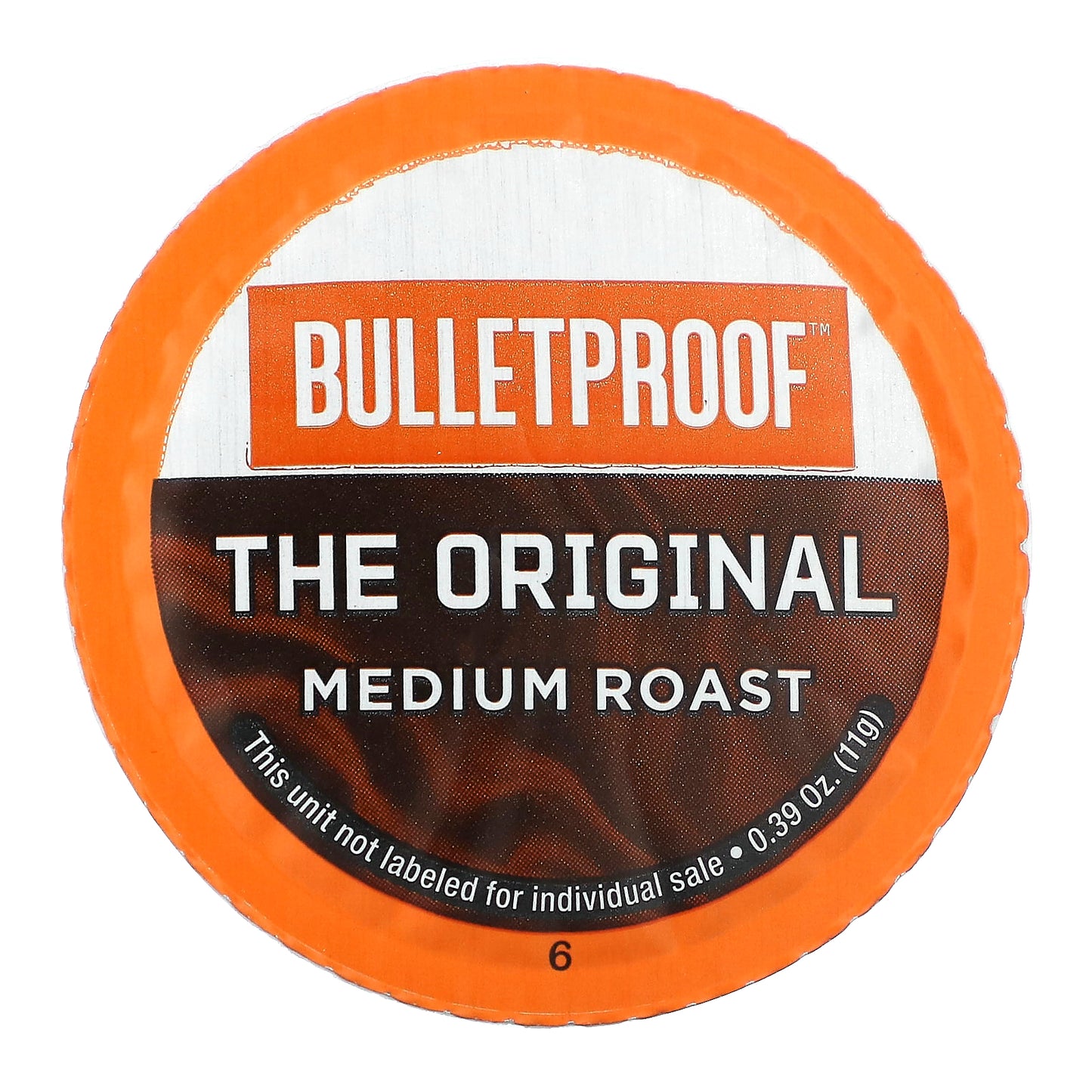 BulletProof, The Original Coffee Pods, Medium Roast, 10 Pods, 0.39 oz (11 g) Each