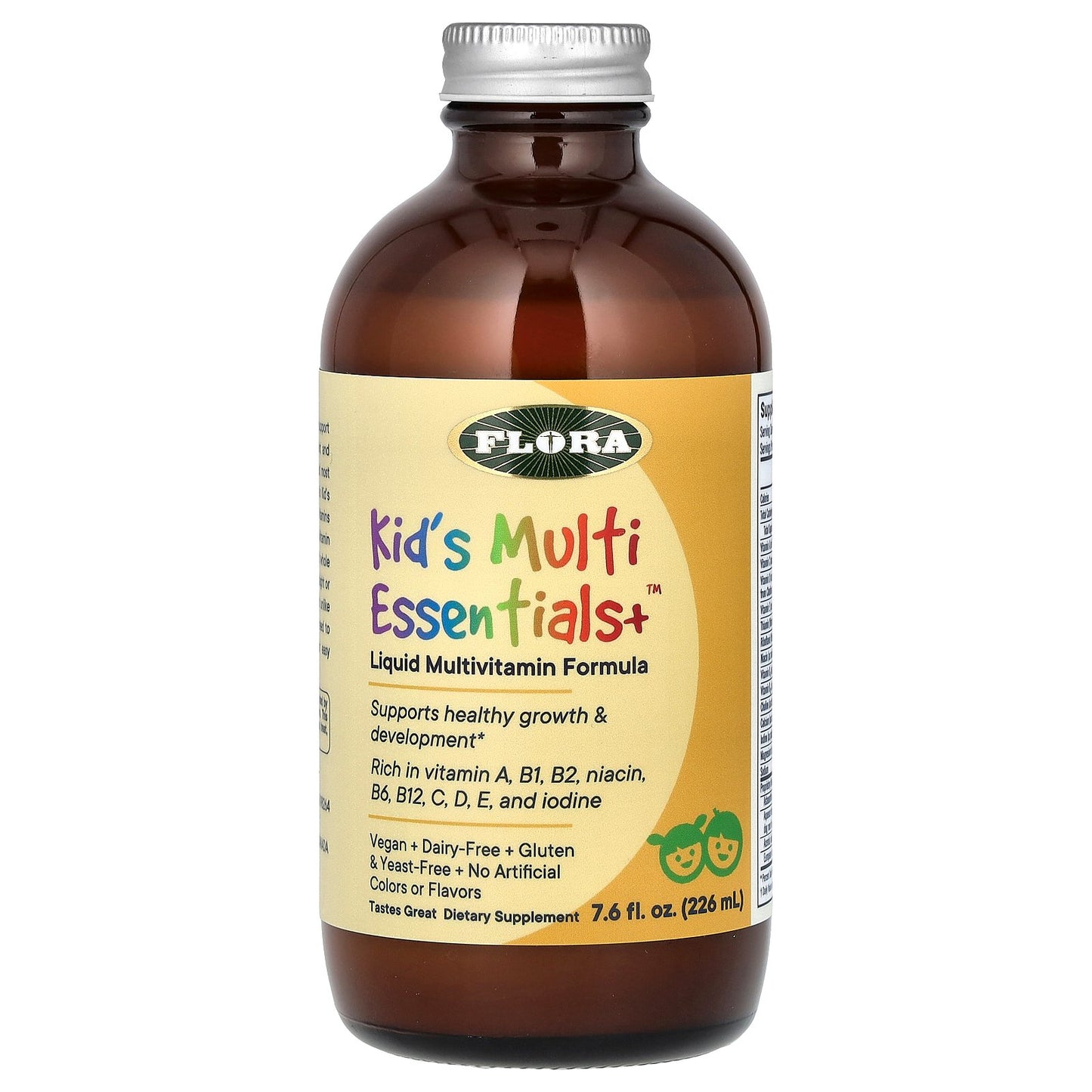 Flora, Kid's Multi Essentials+, Fruit Juice, 7.6 fl oz (226 ml)