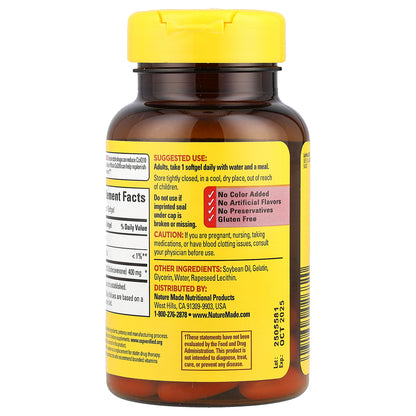 Nature Made, CoQ10, 400 mg, 40 Softgels