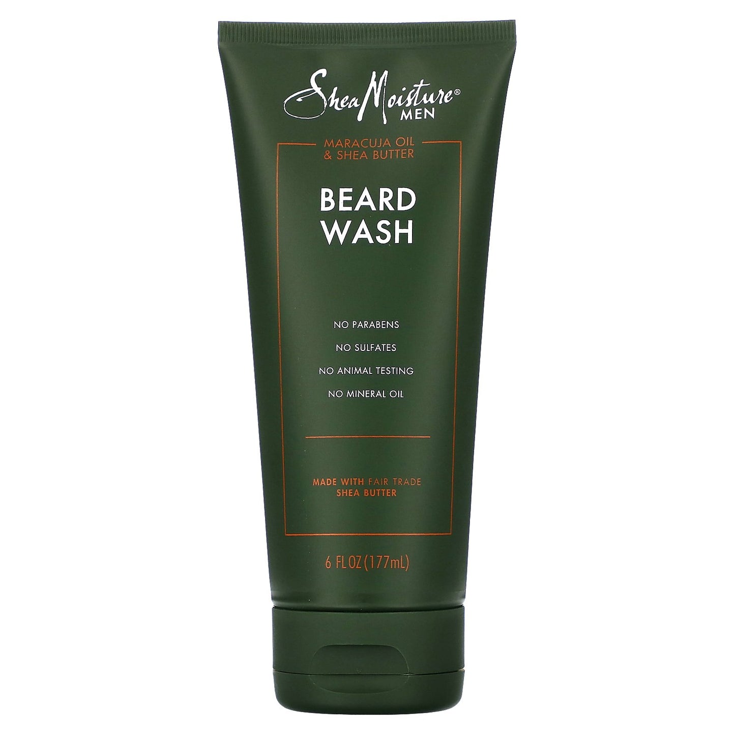 SheaMoisture, Men, Beard Wash, Maracuja Oil & Shea Butter, 6 fl oz (177 ml)