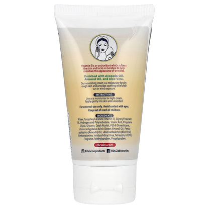 De La Cruz, Vitamin E Cream, 2.6 oz (74 g)