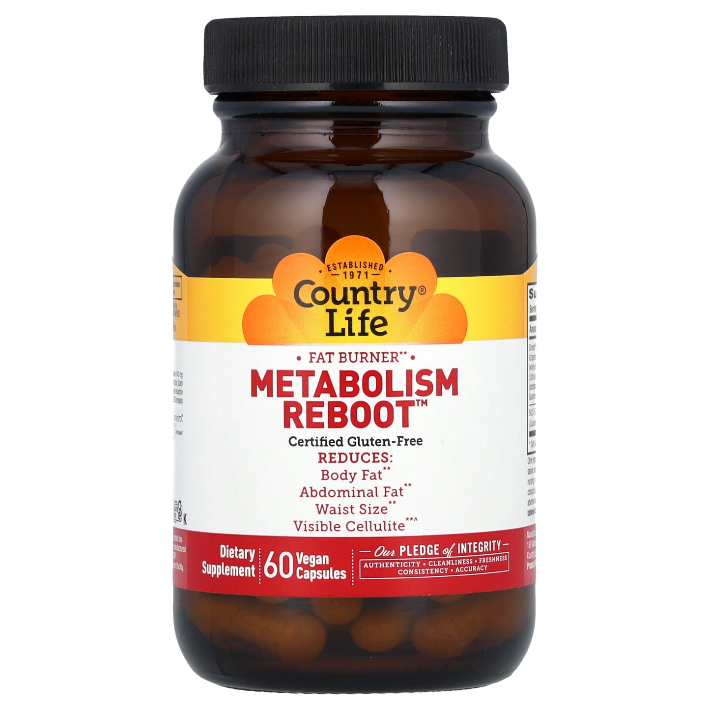 Country Life, Metabolism Reboot, 60 Vegan Capsules