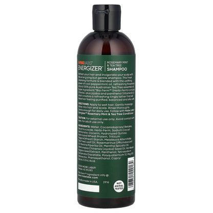 Hobe Labs, Energizer™, Shampoo, Rosemary Mint & Tea Tree, 12 fl oz (355 ml)