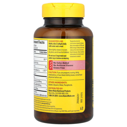 Nature Made, Fish Oil, 1,000 mg, 90 Softgels