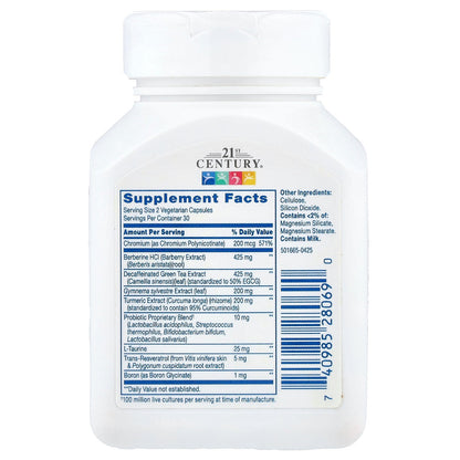 21st Century, GLP-1, 60 Vegetarian Capsules