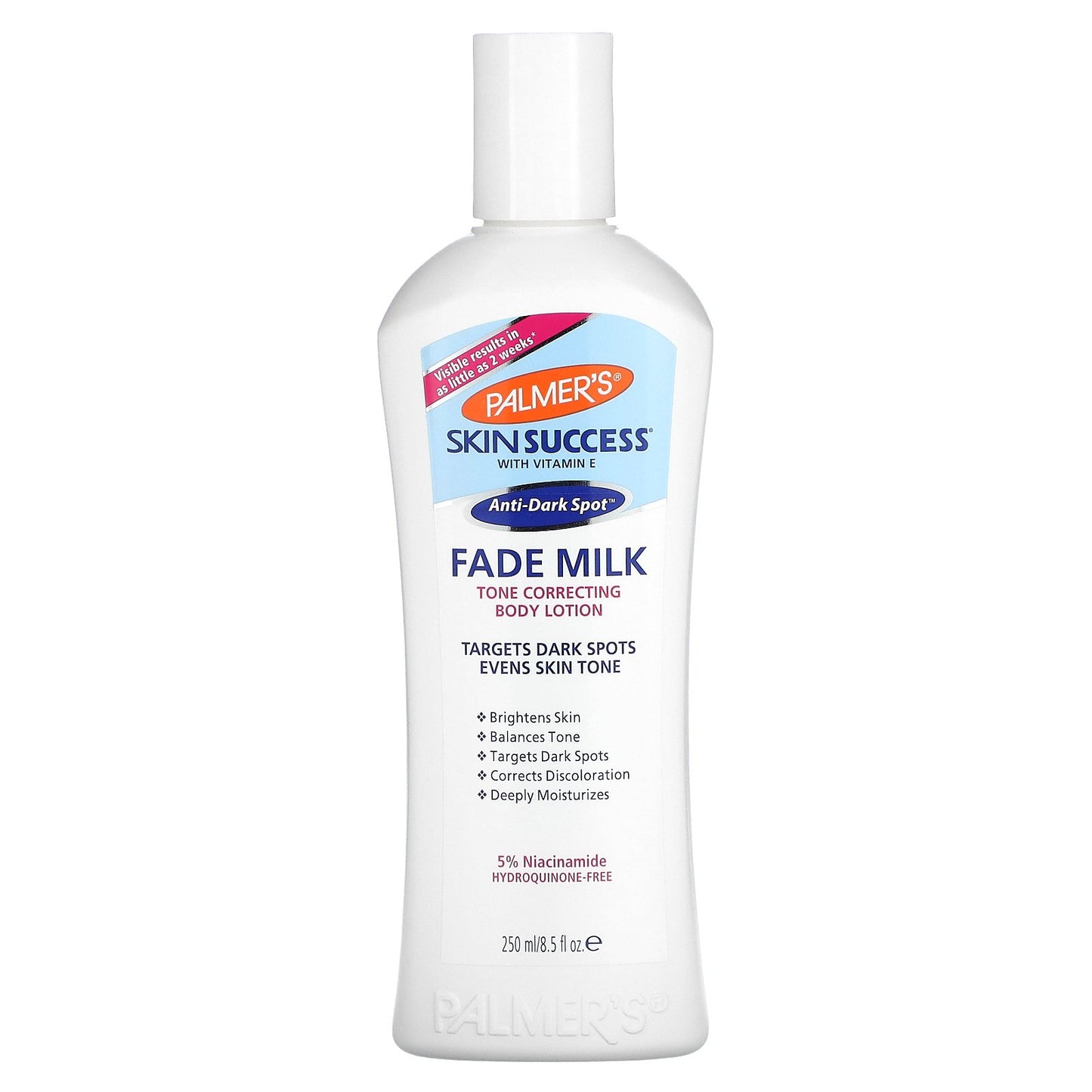 Palmer's, Skin Success® with Vitamin E, Fade Milk, Tone Correcting Body Lotion, 8.5 fl oz (250 ml)