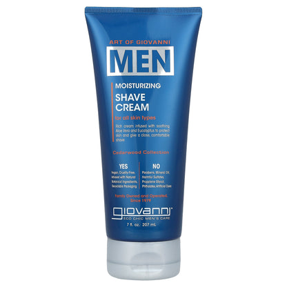 Giovanni, Art Of Giovanni, Men, Moisturizing Shave Cream, 7 fl oz (207 ml)