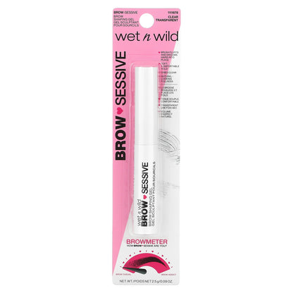 wet n wild, Brow Sessive Shaping Gel, Clear, 0.09 oz (2.5 g)