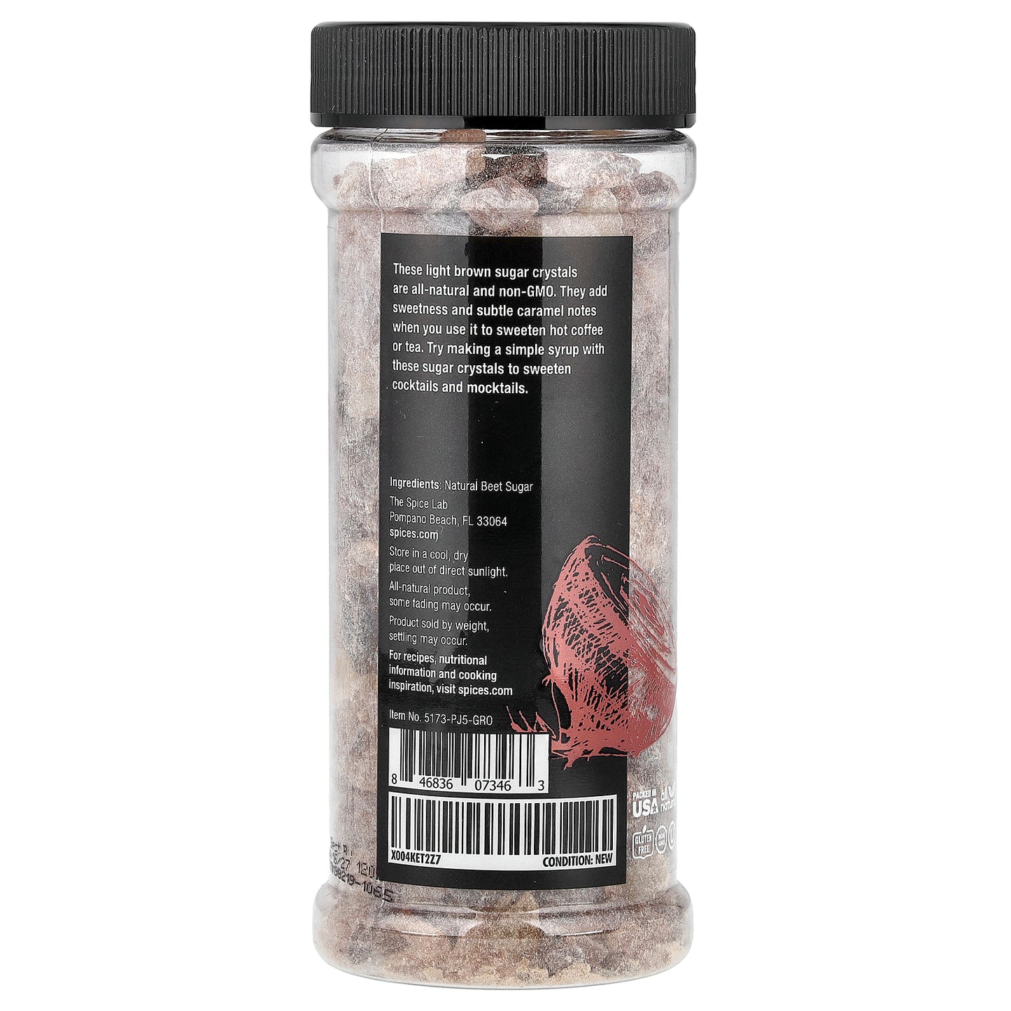 The Spice Lab, Belgian Rock Sugar, 10 oz (283 g)