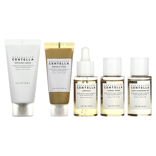 SKIN1004, Madagascar Centella Travel Kit, 5 Piece Set