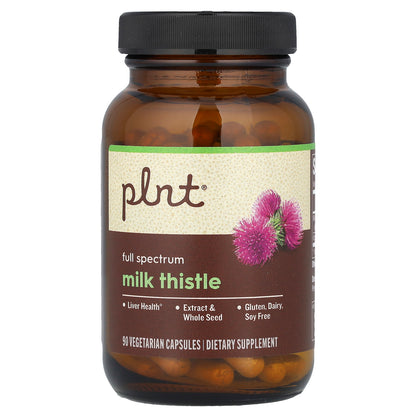 Plnt, Milk Thistle, 90 Vegetarian Capsules