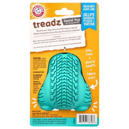Arm & Hammer, Treadz, Dental Toys For Strong Chewers, Large Gorilla , 1 Toy