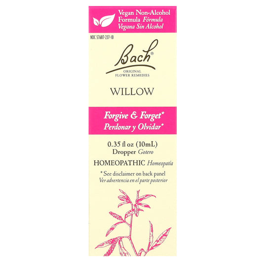 Bach, Original Flower Remedies, Willow, 0.35 fl oz (10 ml)